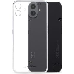 Mobilize Gelly Doorzichtig Nothing CMF Phone 1 Hoesje Flexibel TPU Backcover - Transparant
