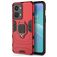 Mobigear Armor Ring OnePlus Nord 2T 5G Hoesje Hardcase Backcover Shockproof met Ringhouder - Rood