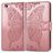 Mobigear Butterfly iPhone SE (2022) Hoesje Bookcase Portemonnee - Roségoud