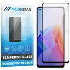 Mobigear Premium OPPO Reno 7 Lite Glazen Screenprotector - Case Friendly - Zwart