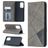 Mobigear Rhombus Magnetic Leather Wallet Case Gray Samsung Galaxy A52 5G