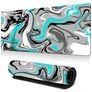 Mobigear Anti-Slip Muismat - 40 x 90 CM - Abstract Fluid 15