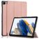Mobigear Tri-Fold Samsung Galaxy Tab A9 Plus (2023) Hoes Bookcase - Roségoud