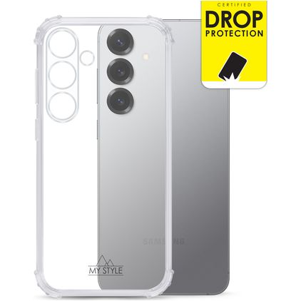 My Style Protective Flex Doorzichtig Samsung Galaxy S25 Plus Hoesje Flexibel TPU Backcover Shockproof - Transparant