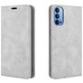 Mobigear Retro Slim OPPO Reno 4 Hoesje Bookcase Portemonnee - Grijs