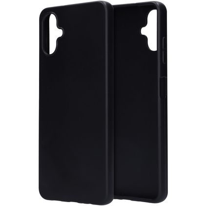 Mobiparts Classic Samsung Galaxy A06 Hoesje Flexibel TPU Backcover - Zwart