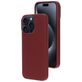 Mobiparts iPhone 15 Pro Max Siliconen Hoesje Backcover - Plum Red
