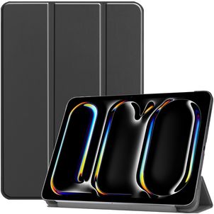 Mobigear Tri-Fold iPad Pro 11 Inch (2025) Hoes Bookcase - Zwart