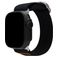 Mobilize Elastic Nylon Apple Watch Bandje Elastische band - 42/41/40/38 mm - Zwart