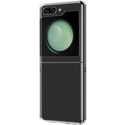 Mobigear Crystal Doorzichtig Samsung Galaxy Z Flip 5 Hoesje Hardcase Backcover - Transparant