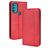 Mobigear Sensation Motorola Moto G71 5G Hoesje Bookcase Portemonnee - Rood