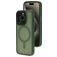 Mobiparts Hardcover iPhone 15 Pro MagSafe Hoesje Hardcase Backcover - Satin Green
