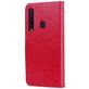 Mobigear Roses Samsung Galaxy A9 (2018) Hoesje Bookcase Portemonnee - Rood