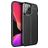 Mobigear Luxury iPhone 14 Pro Max Hoesje Flexibel TPU Backcover - Zwart