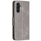 Mobigear Excellent Samsung Galaxy A56 Hoesje Bookcase Portemonnee - Grijs