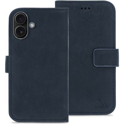 My Style Flex Wallet iPhone 16 Hoesje Bookcase Portemonnee - Royal Blue