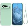 Mobigear Colors Google Pixel 9 Pro Hoesje Flexibel TPU Backcover - Groen