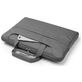 Mobigear Denim Zipper Laptop Schoudertas 11 - 12 inch Laptoptas - Grijs