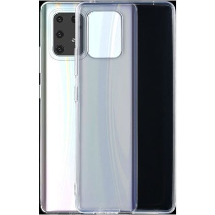 Mobigear Ultra Thin Doorzichtig Samsung Galaxy S10 Lite Hoesje Flexibel TPU Extra Dun Backcover - Transparant
