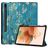 Mobigear Tri-Fold Gel Samsung Galaxy Tab S7 FE Hoes TPU,Kunstleer Bookcase + Stylus Houder - Amandelbloesem