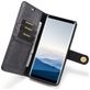 Mobigear Snap Button Samsung Galaxy Note 9 Hoesje Uitneembare 2in1 Bookcase Portemonnee - Zwart