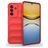 Mobigear Bumpy Samsung Galaxy A37 Hoesje Flexibel TPU Backcover - Rood