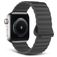 Decoded Traction Loop Siliconen Apple Watch Bandje Magneetsluiting - 49/46/45/44 mm - Zwart