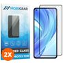 Mobigear Premium Xiaomi Mi 11 Lite Glazen Screenprotector - Case Friendly - Zwart (2-Pack)