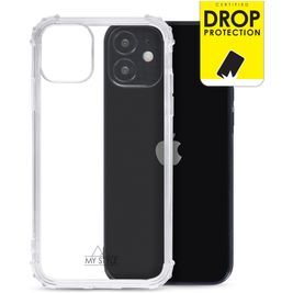 My Style Protective Flex Doorzichtig iPhone 12 Mini Hoesje Flexibel TPU Backcover Shockproof - Transparant