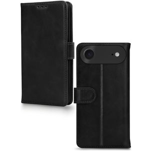 Mobilize Premium Gelly iPhone Air Hoesje Bookcase Portemonnee - Zwart