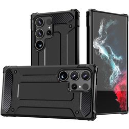 Mobigear Outdoor Samsung Galaxy S24 Ultra Hoesje Hardcase Backcover Shockproof - Zwart