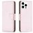 Mobigear Excellent iPhone 16 Pro Hoesje Bookcase Portemonnee - Roségoud