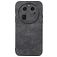 Mobigear Fabric OPPO Find X6 Hoesje Hardcase Backcover - Zwart
