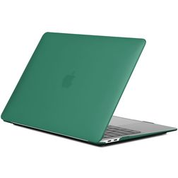 Mobigear Matte MacBook Pro 13 Inch (2016-2023) Hoes Hardshell Laptopcover MacBook Case - Midnight Green - Model A1706 / A1708 / A1989 / A2159 / A2289 / A2251 / A2338