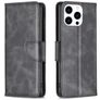 Mobigear Excellent iPhone 16 Pro Max Hoesje Bookcase Portemonnee - Zwart