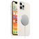 Mobigear Rubber Touch iPhone 12 Pro Siliconen MagSafe Hoesje Backcover - Wit