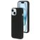 Mobiparts iPhone 15 Siliconen Hoesje Backcover - Zwart