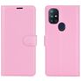 Mobigear Classic OnePlus Nord N10 5G Hoesje Bookcase Portemonnee - Roze