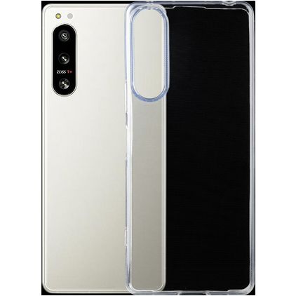 Mobigear Ultra Thin Doorzichtig Sony Xperia 5 IV Hoesje Flexibel TPU Extra Dun Backcover - Transparant