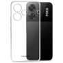 Mobilize Gelly Doorzichtig POCO M6 Hoesje Flexibel TPU Backcover - Transparant