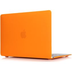 Mobigear Matte MacBook Air 11 Inch (2010-2016) Hoes Hardshell Laptopcover MacBook Case - Oranje - Model A1370 / A1465