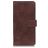 Mobigear Croco Sony Xperia 10 III Hoesje Bookcase Portemonnee - Bruin