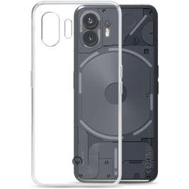 Mobilize Gelly Doorzichtig Nothing Phone (2) Hoesje Flexibel TPU Backcover - Transparant