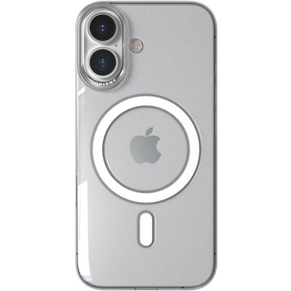 Nudient Thin Precise Doorzichtig iPhone 16 MagSafe Hoesje Hardcase Backcover - Transparant