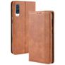 Mobigear Sensation Samsung Galaxy A70 Hoesje Bookcase Portemonnee - Cognac