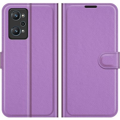 Mobigear Classic Realme GT Neo2 Hoesje Bookcase Portemonnee - Paars