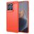 Mobigear Brushed Slim Motorola Edge 60 Fusion Hoesje Flexibel TPU Backcover - Rood