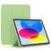 Mobigear Tri-Fold Gel iPad 10 (2022) Hoes TPU,Kunstleer Bookcase - Groen