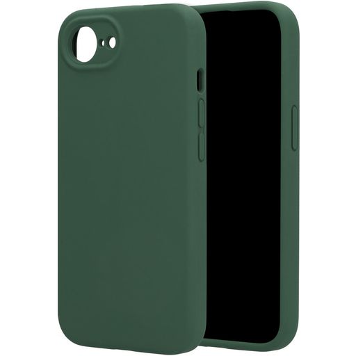 Mobiparts iPhone 16e Siliconen Hoesje Backcover - Forest Green