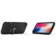 Mobigear Armor Ring iPhone XR Hoesje Hardcase Backcover Shockproof met Ringhouder - Zwart